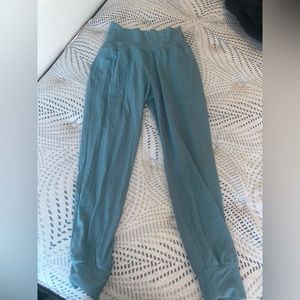 Blue salutation jogger Athleta